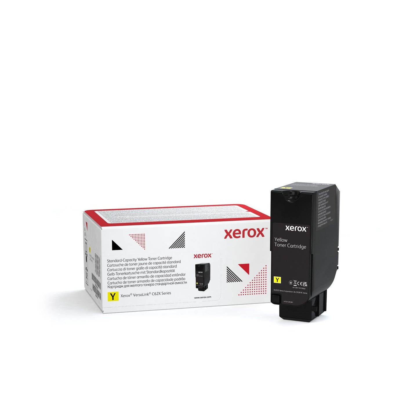 Toner d'origine Xerox 006R04619 - jaune