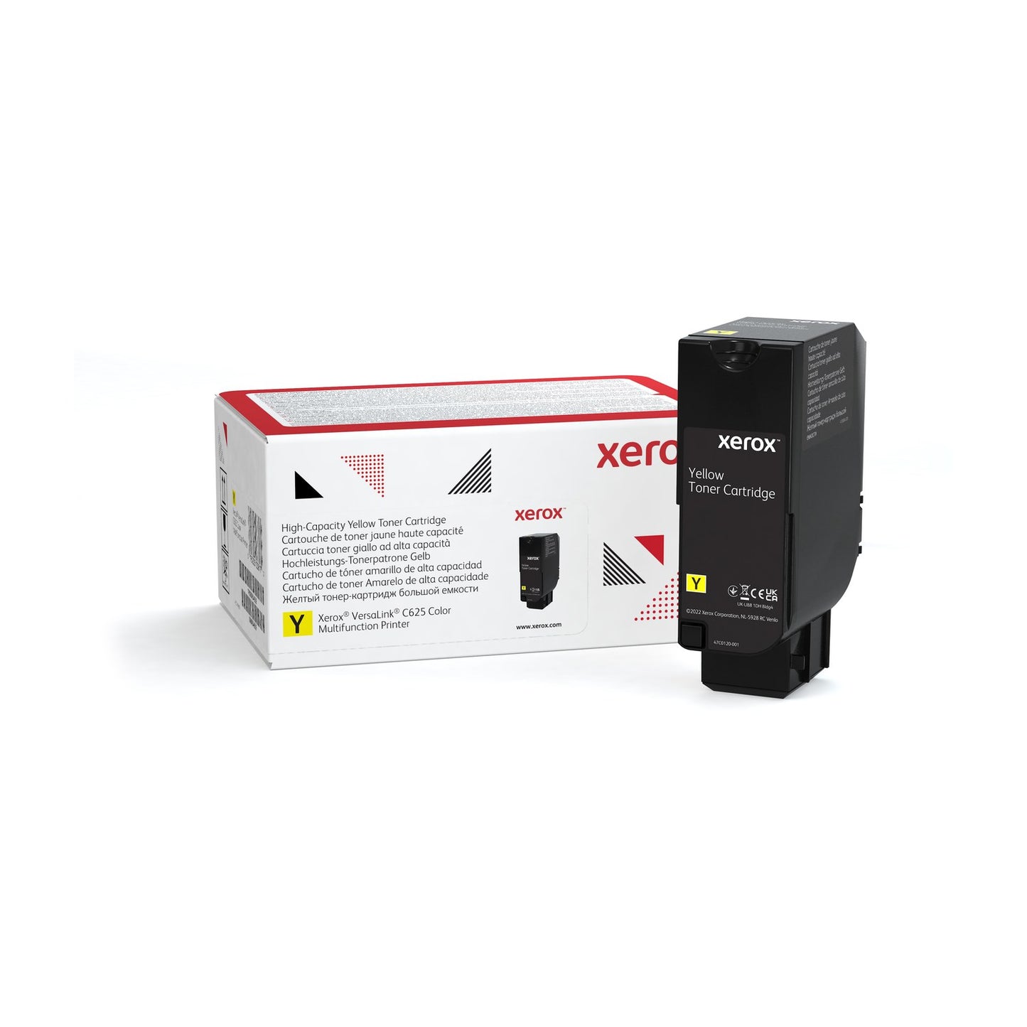Toner d'origine Xerox 006R04639 - jaune