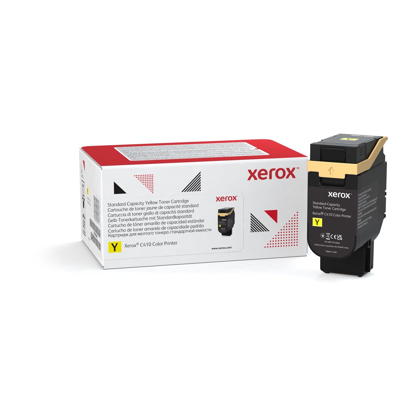 Toner d'origine Xerox 006R04680 - jaune