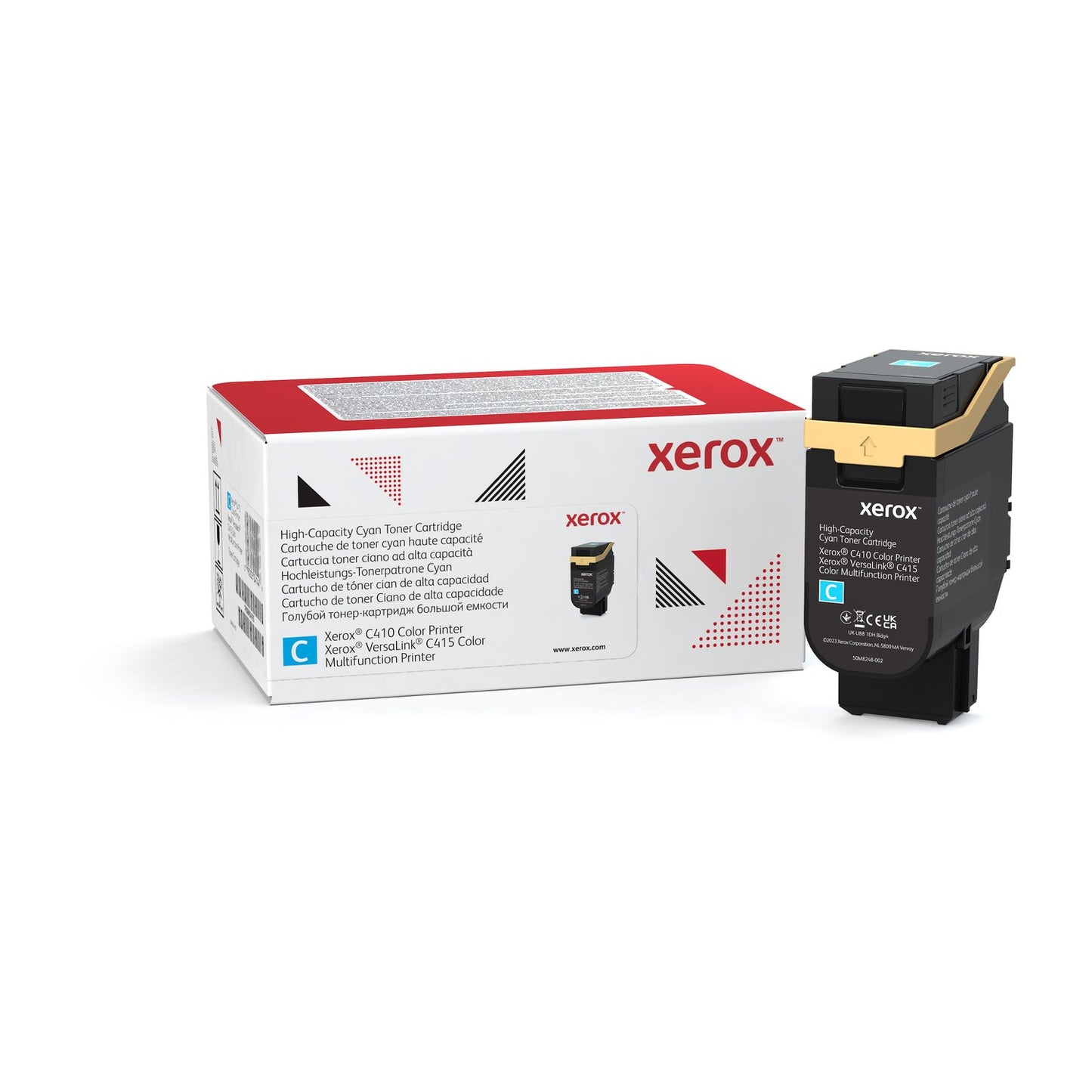 Toner d'origine Xerox 006R04686 - cyan