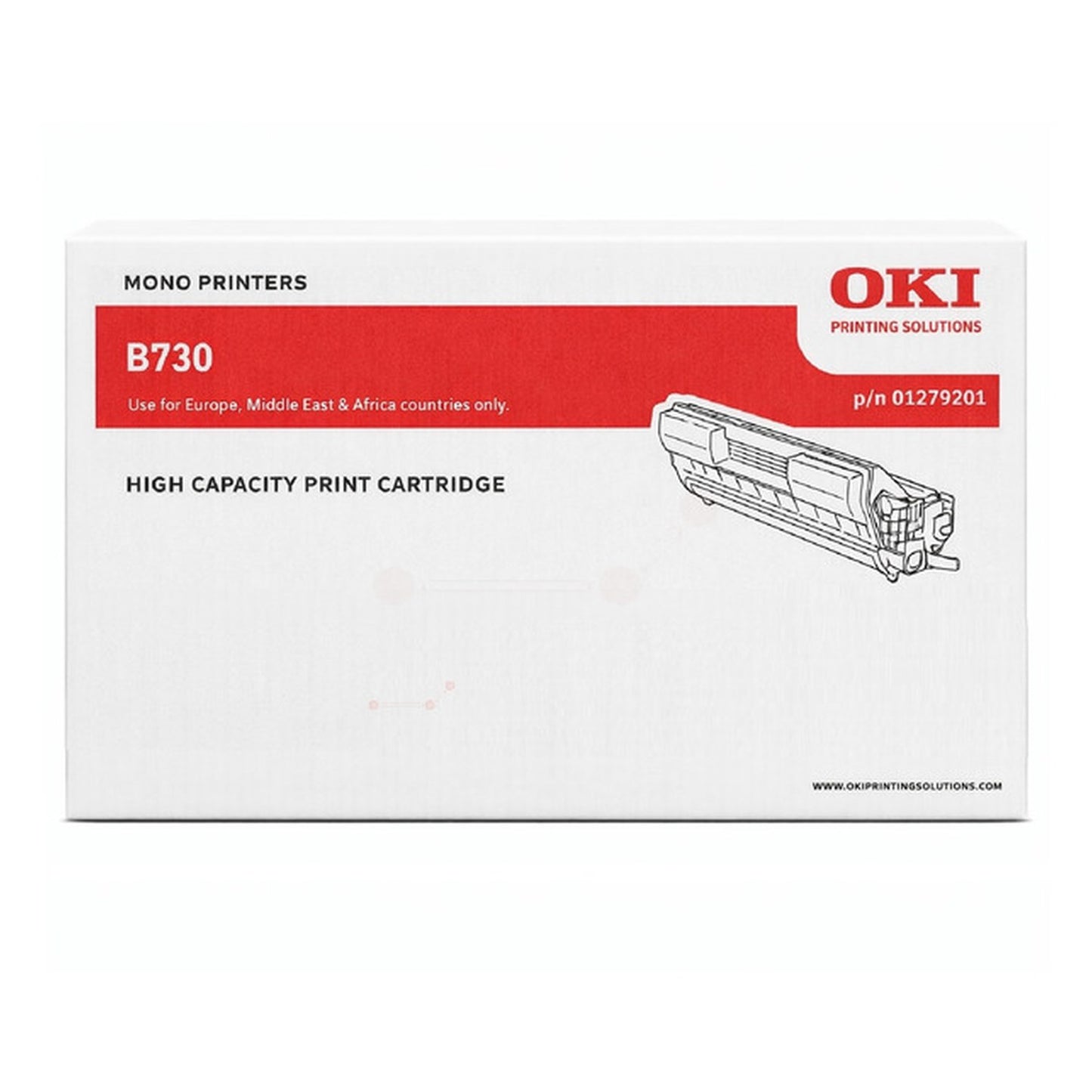 Toner d'origine OKI 01279201 - noir