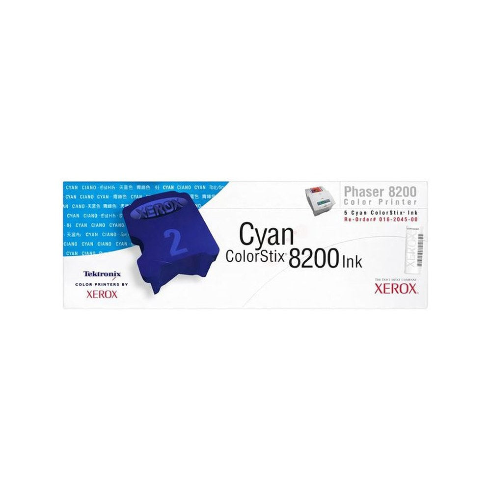 Encre solide d'origine Xerox 016204500 - cyan