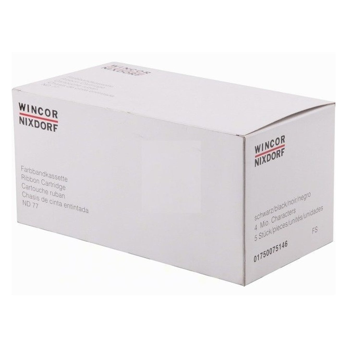Ruban d'origine Wincor-Nixdorf 01750075146 / 106 000 15940 - noir