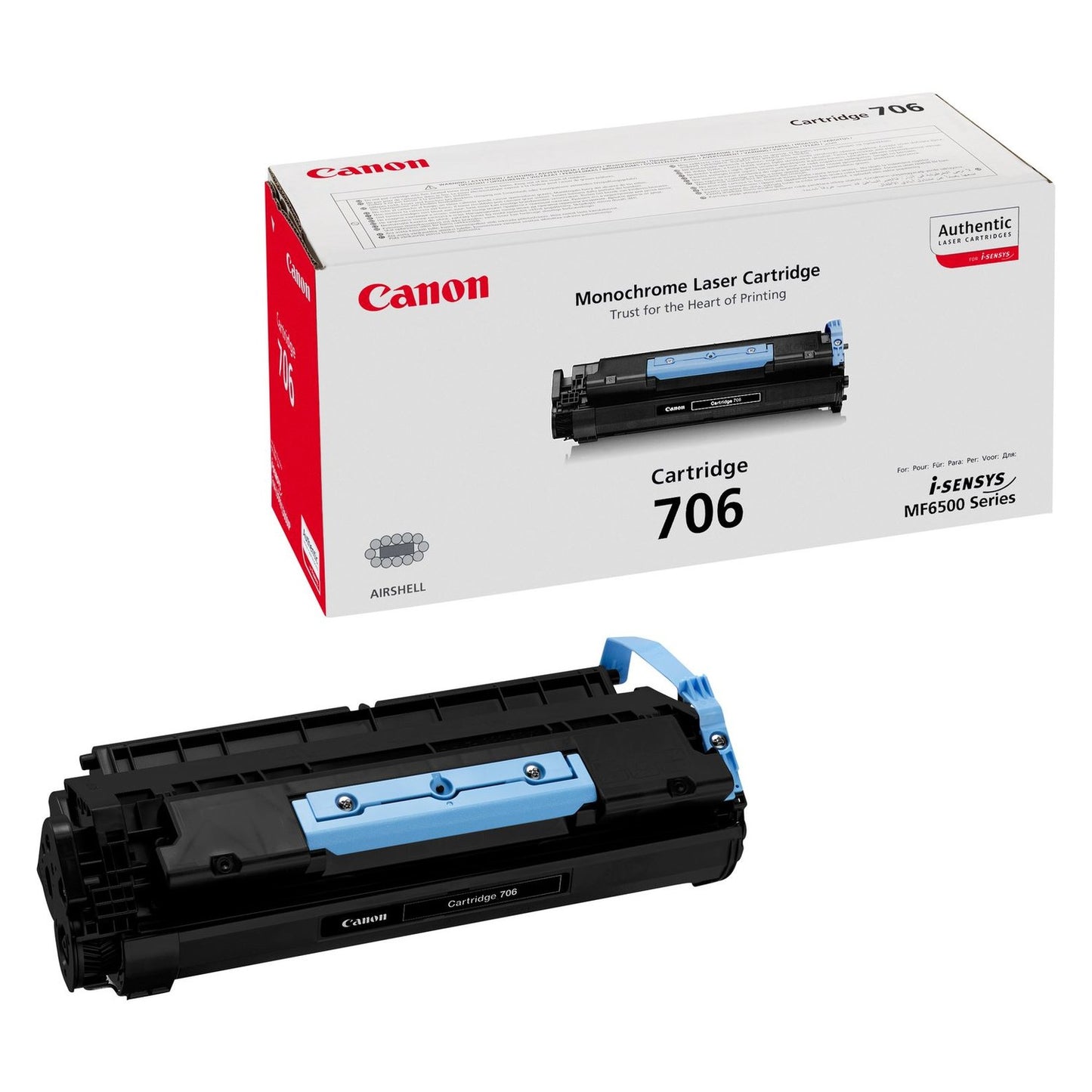 Toner d'origine Canon 0264B002 / 706 - noir