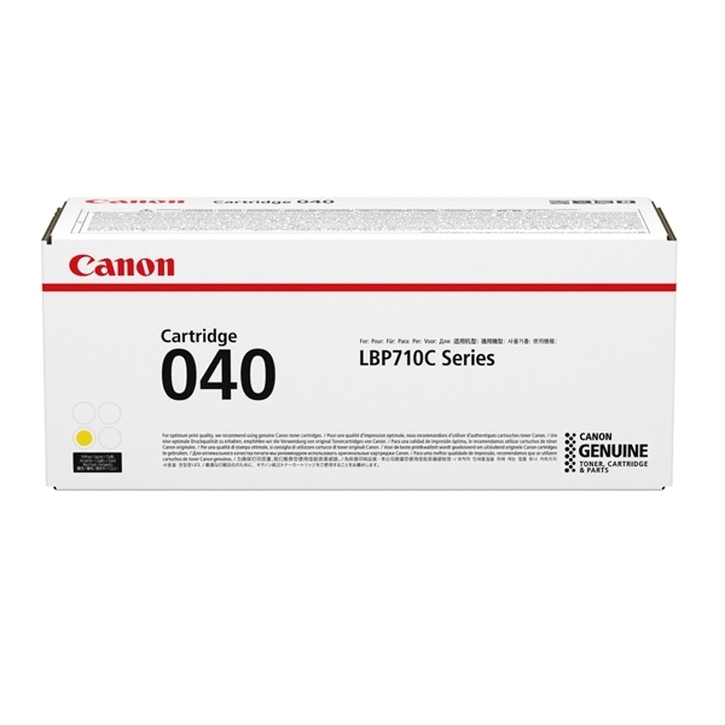 Toner d'origine Canon 0454C001 / 040 - jaune