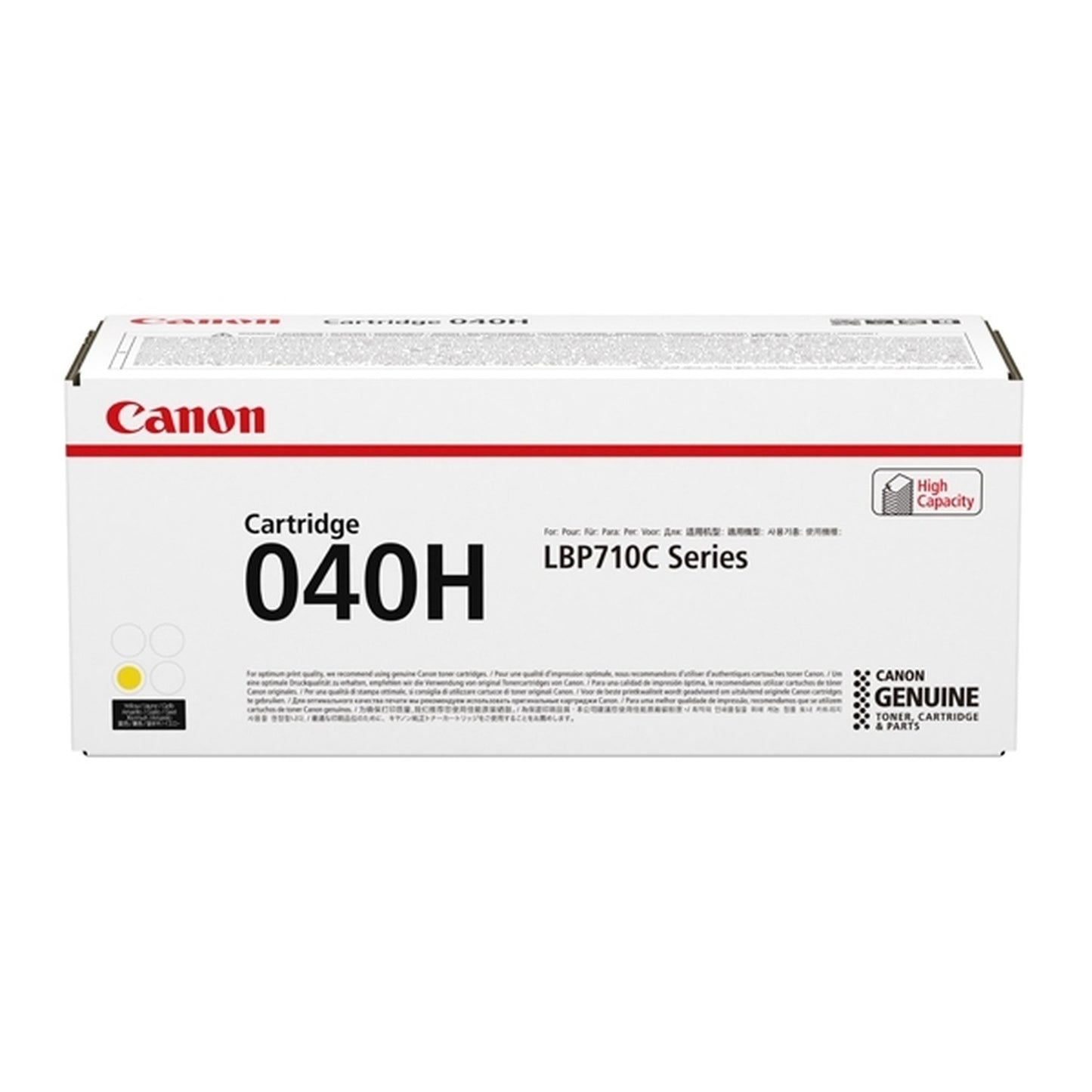 Toner d'origine Canon 0455C001 / 040H - jaune