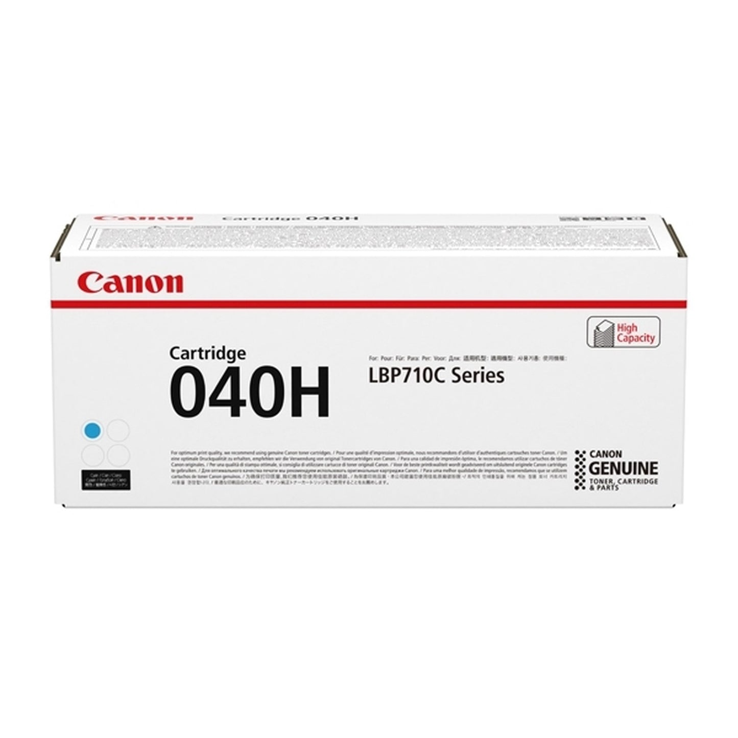 Toner d'origine Canon 0459C001 / 040H - cyan