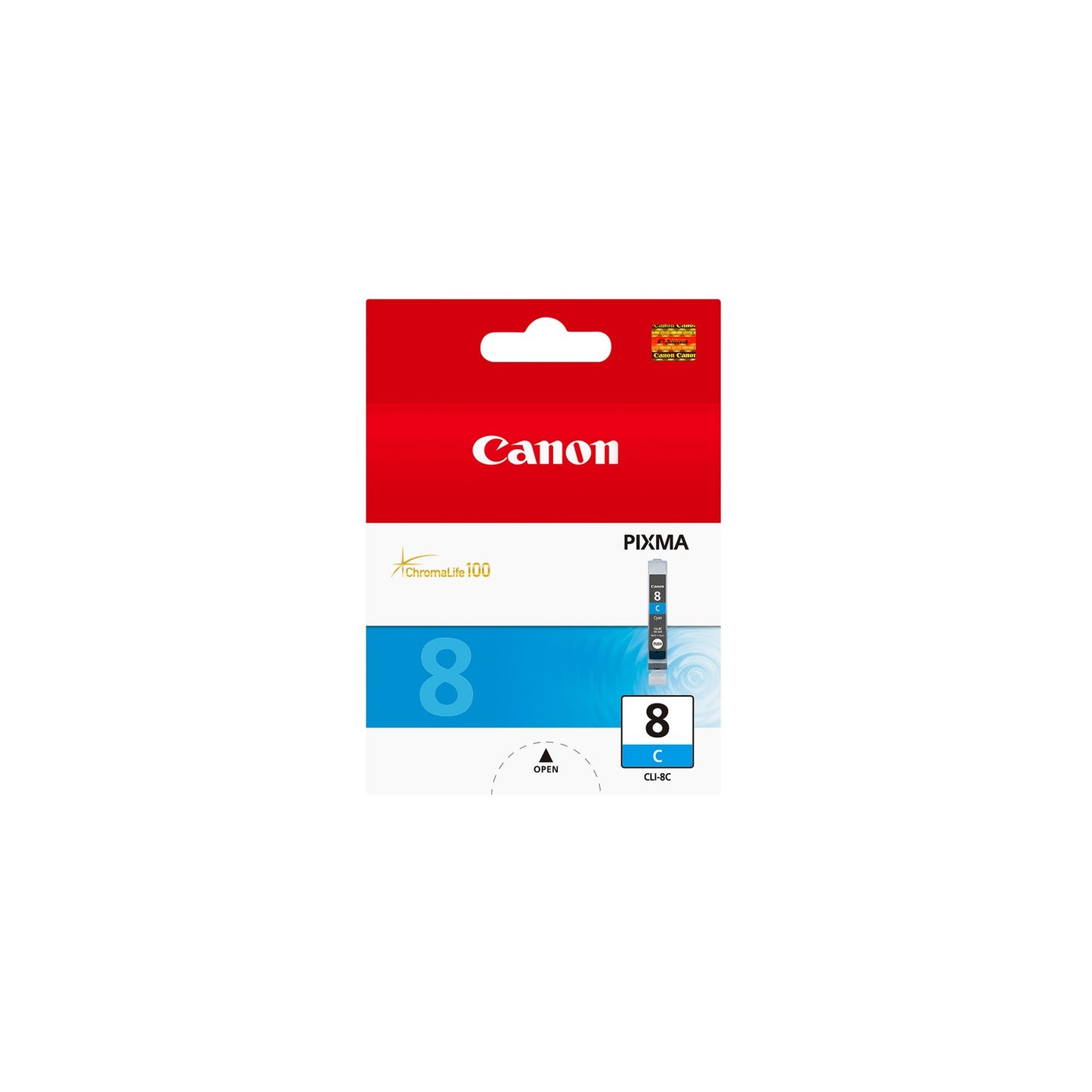 Cartouche d'origine Canon 0621B001 / CLI-8 C - cyan