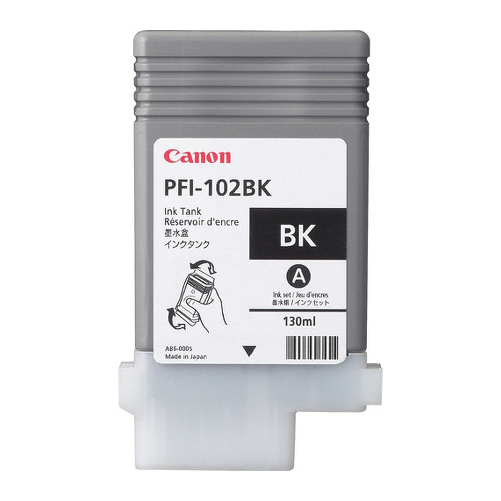 Cartouche d'origine Canon 0895B001 / PFI-102 BK - noire