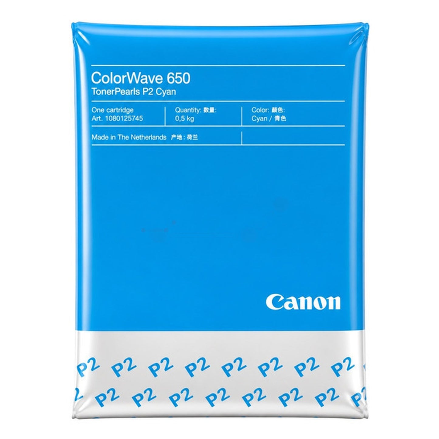 Toner d'origine OCE 1060125745 / P2 - cyan
