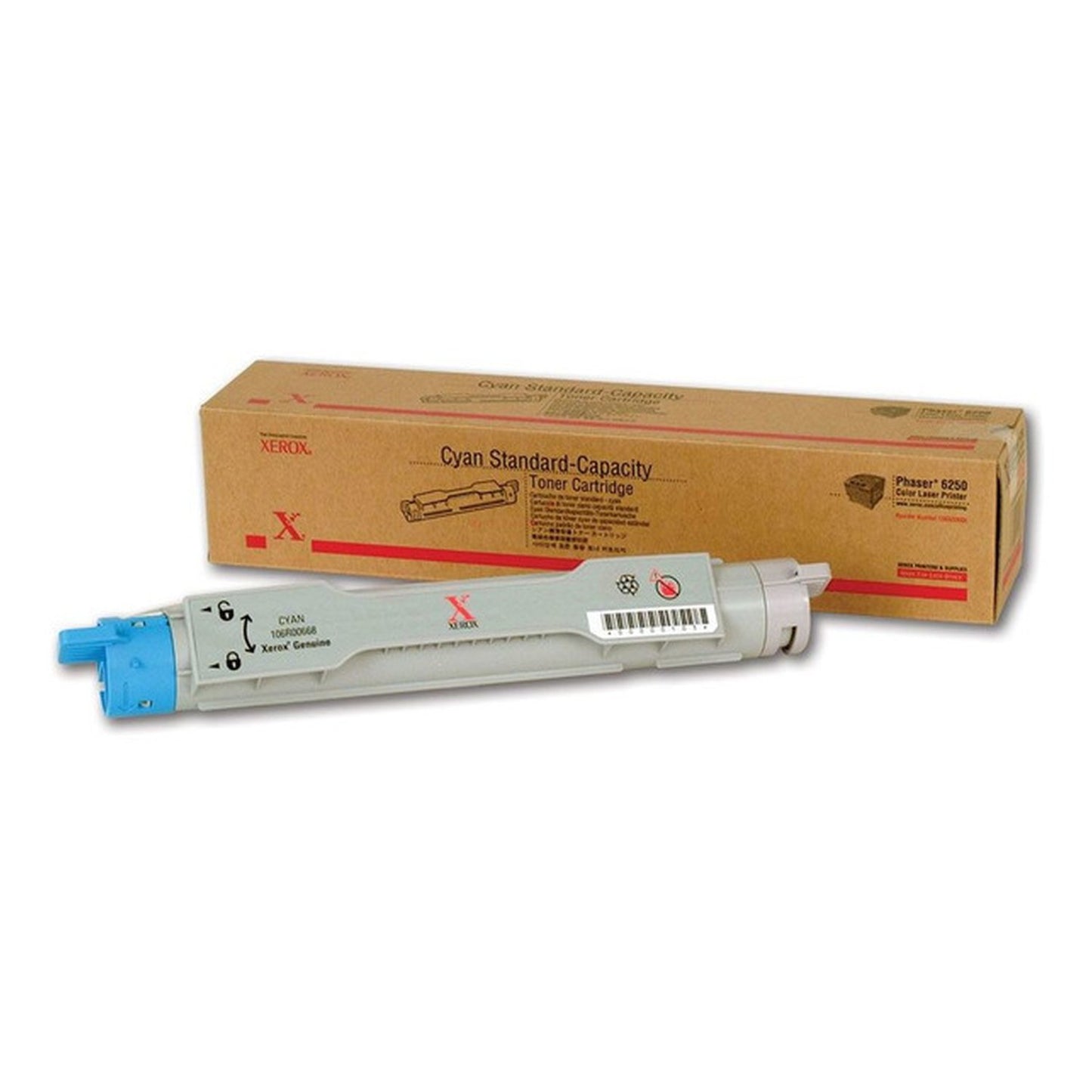 Toner d'origine Xerox 106R00668 - cyan