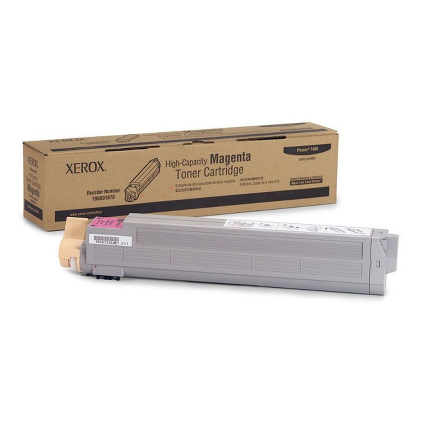 Toner d'origine Xerox 106R01078 - magenta