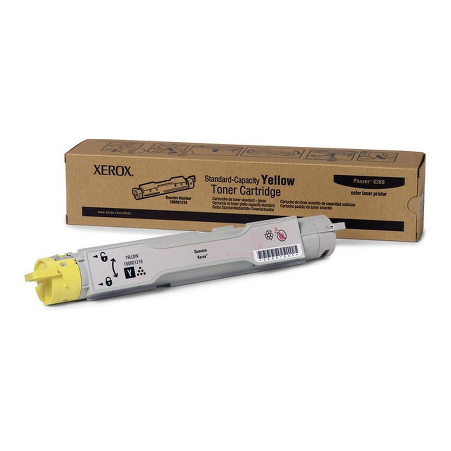 Toner d'origine Xerox 106R01216 - jaune