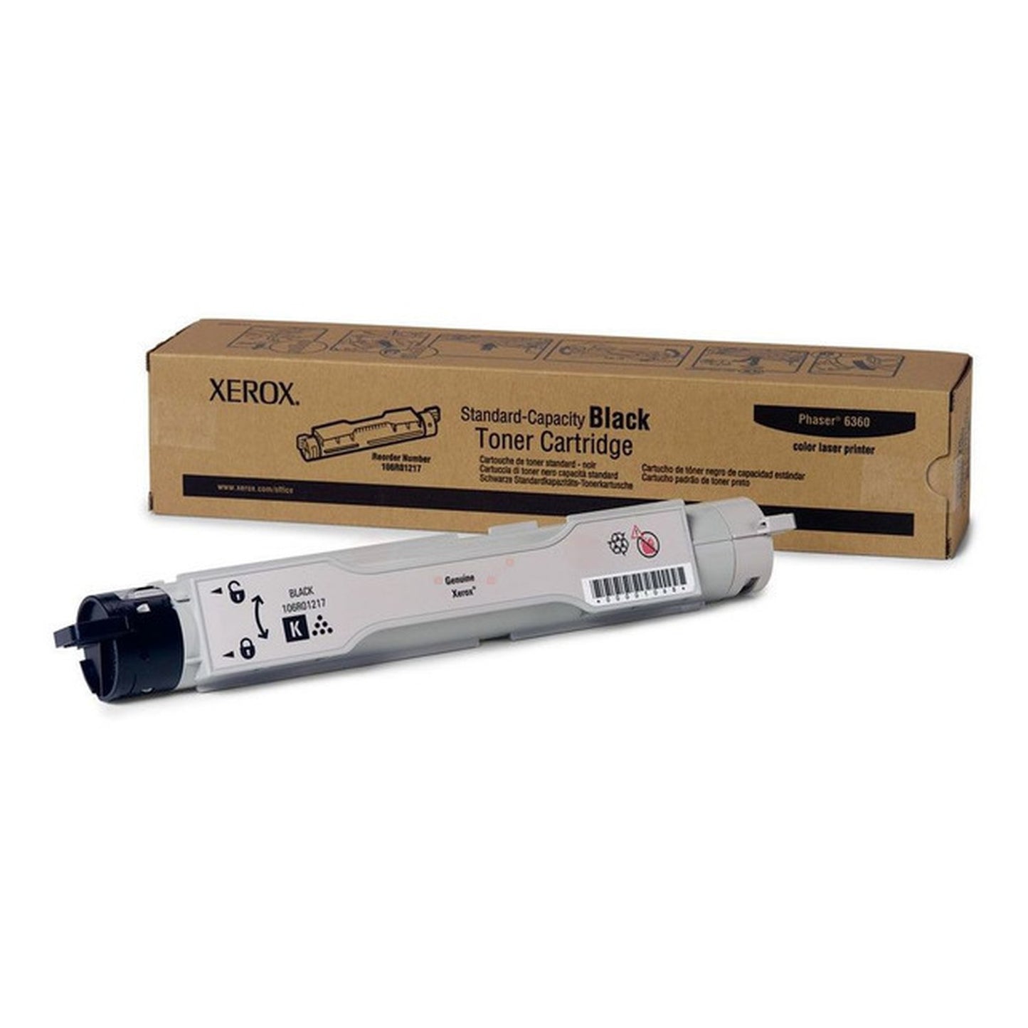 Toner d'origine Xerox 106R01217 - noir