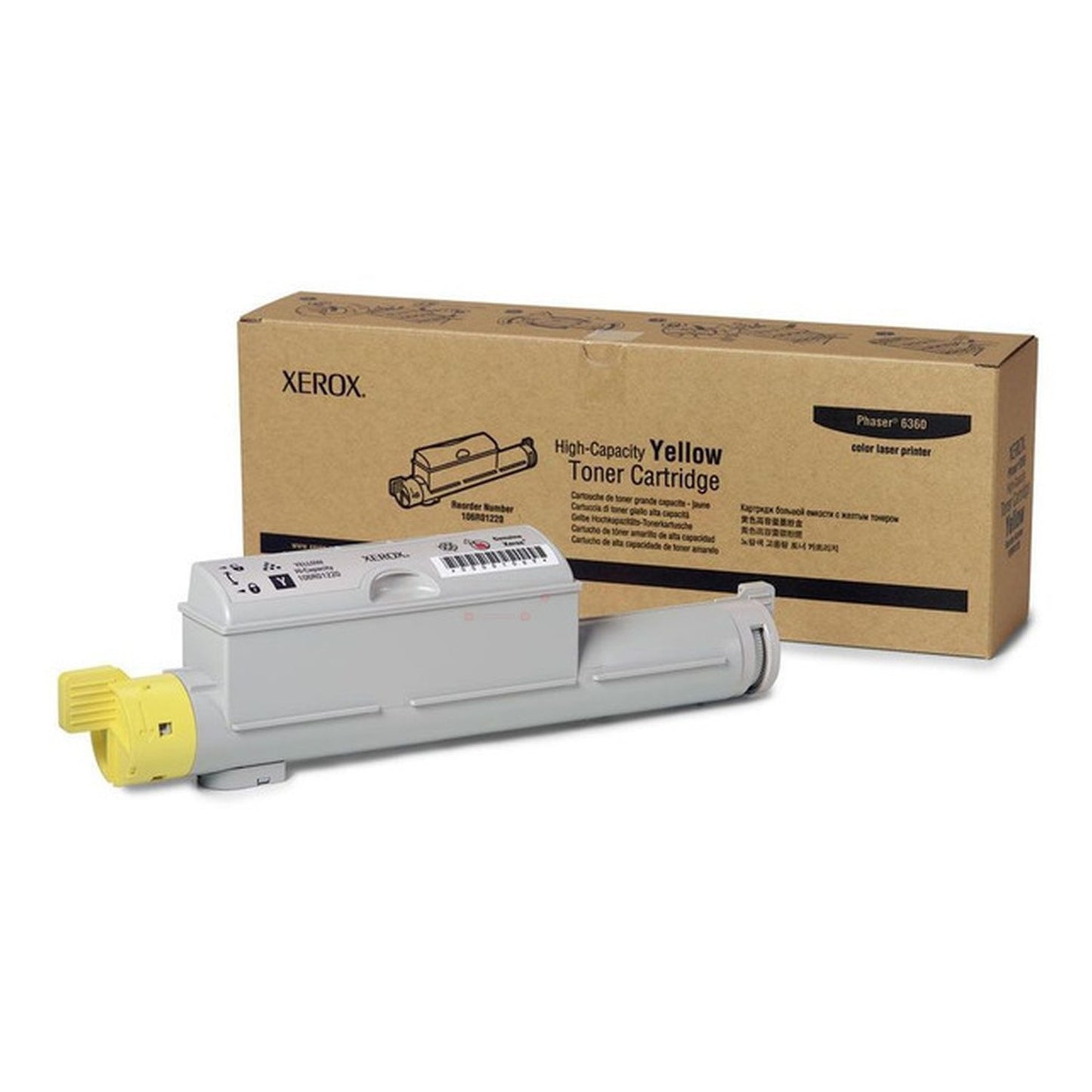 Toner d'origine Xerox 106R01220 - jaune