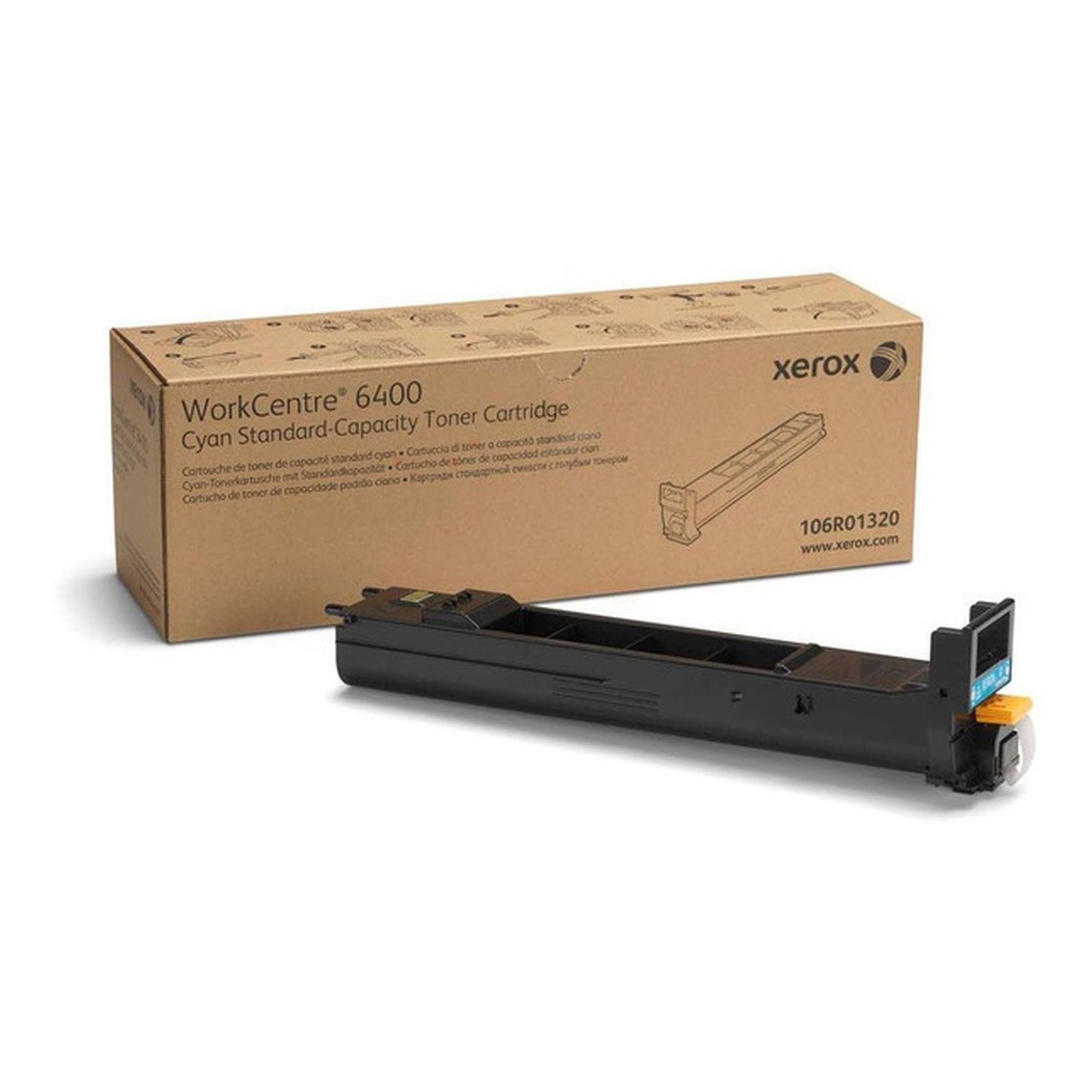 Toner d'origine Xerox 106R01320 - cyan