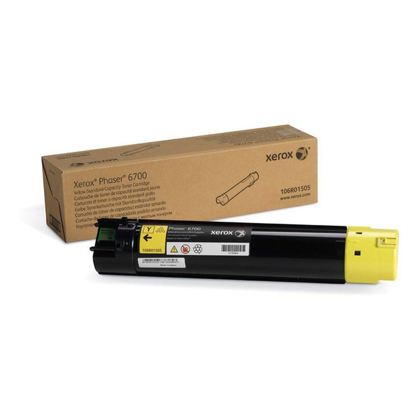 Toner d'origine Xerox 106R01505 - jaune