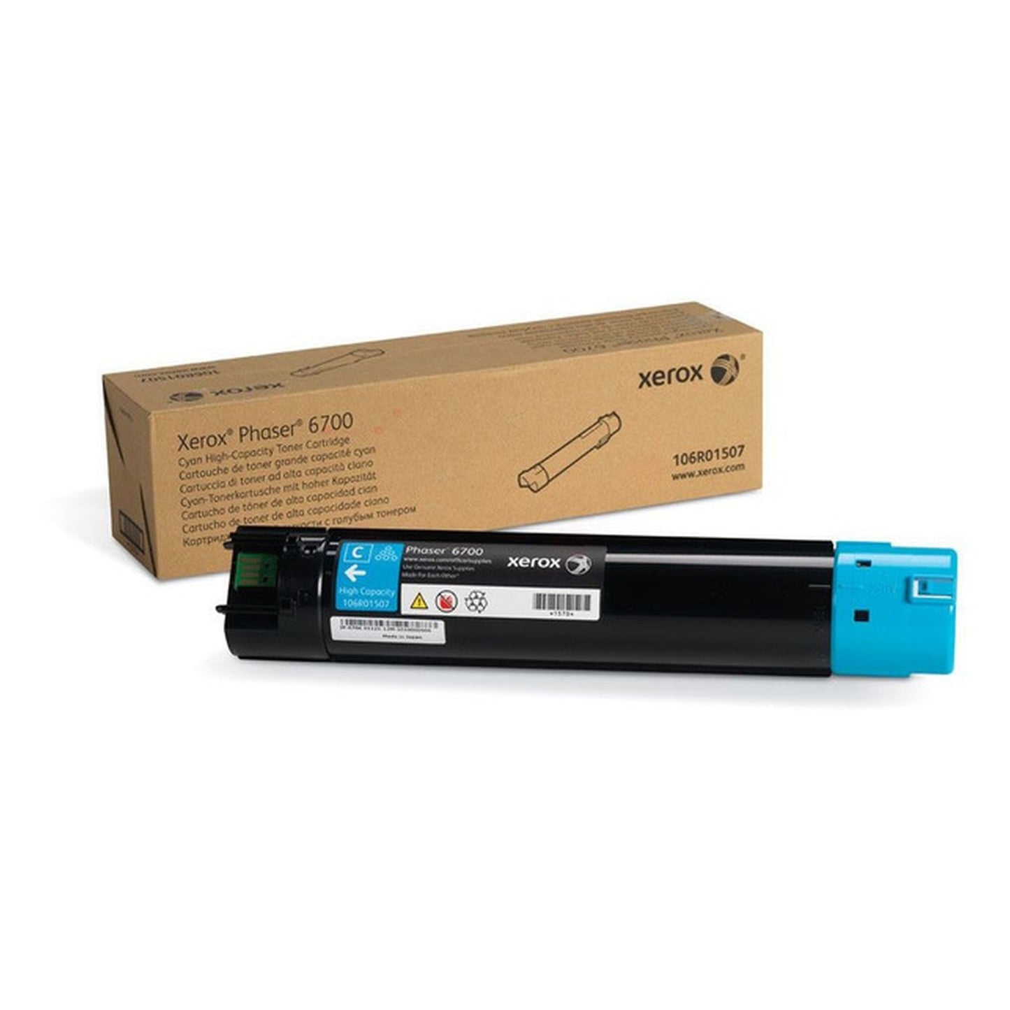 Toner d'origine Xerox 106R01507 - cyan