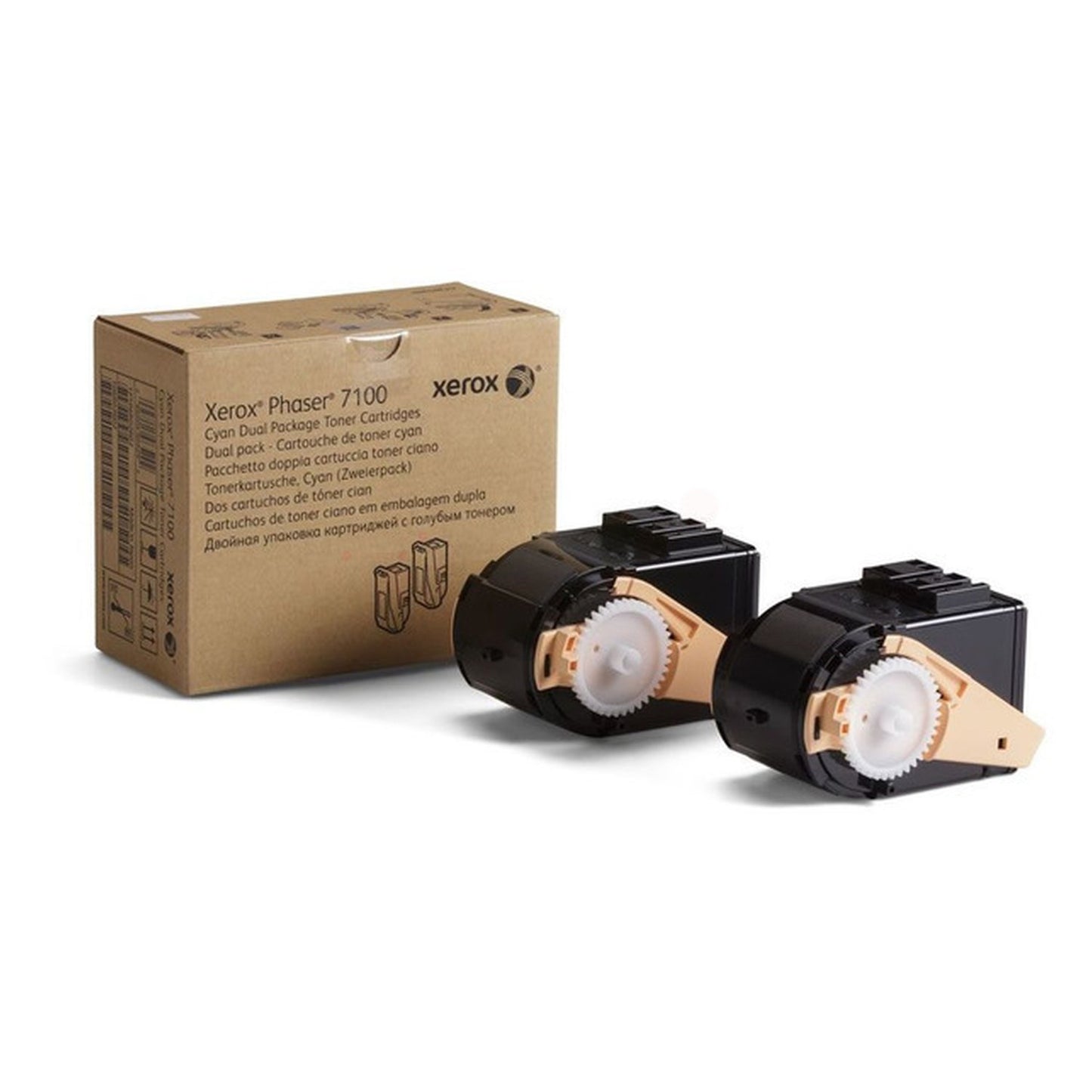 Toner d'origine Xerox 106R02602 - cyan