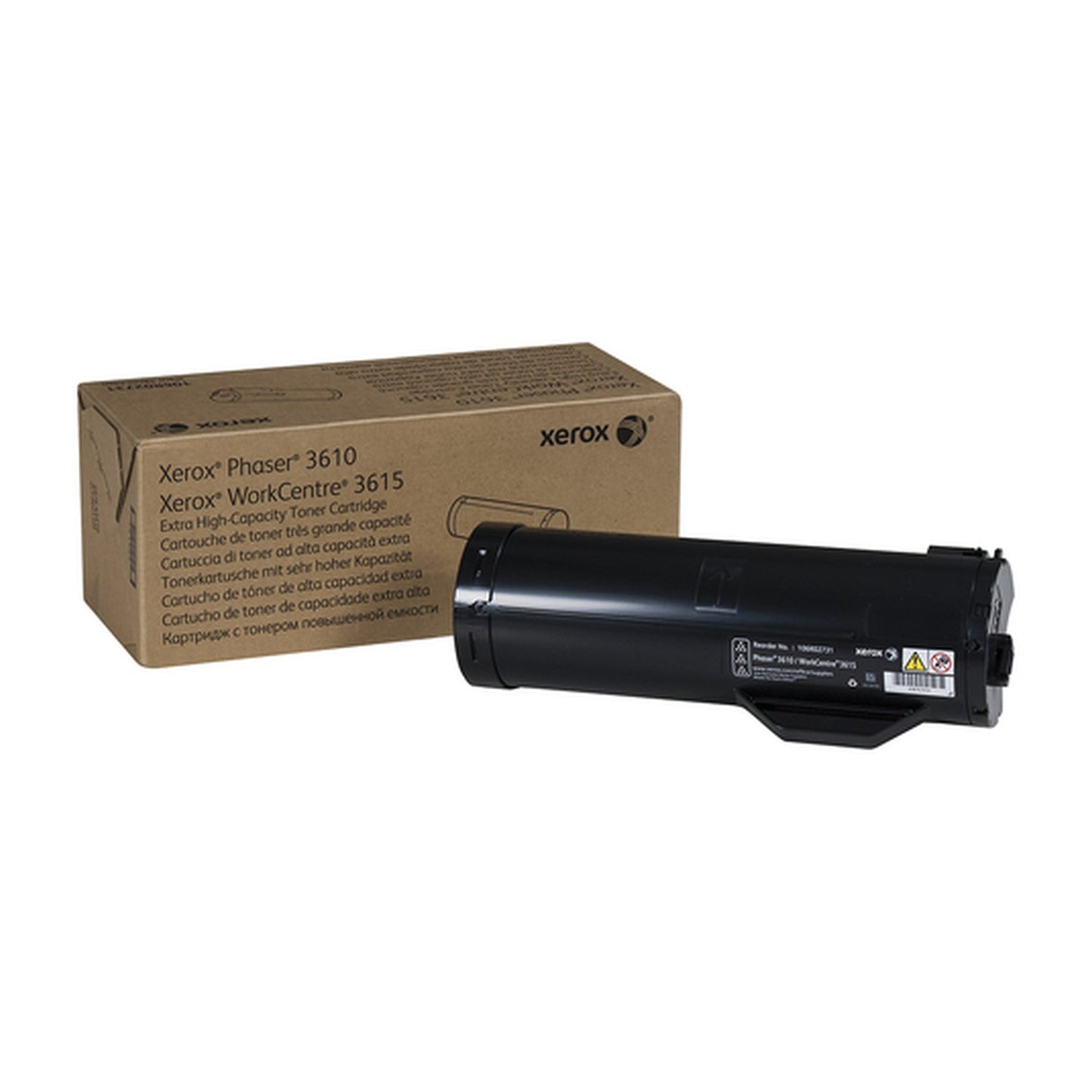 Toner d'origine Xerox 106R02731 - noir