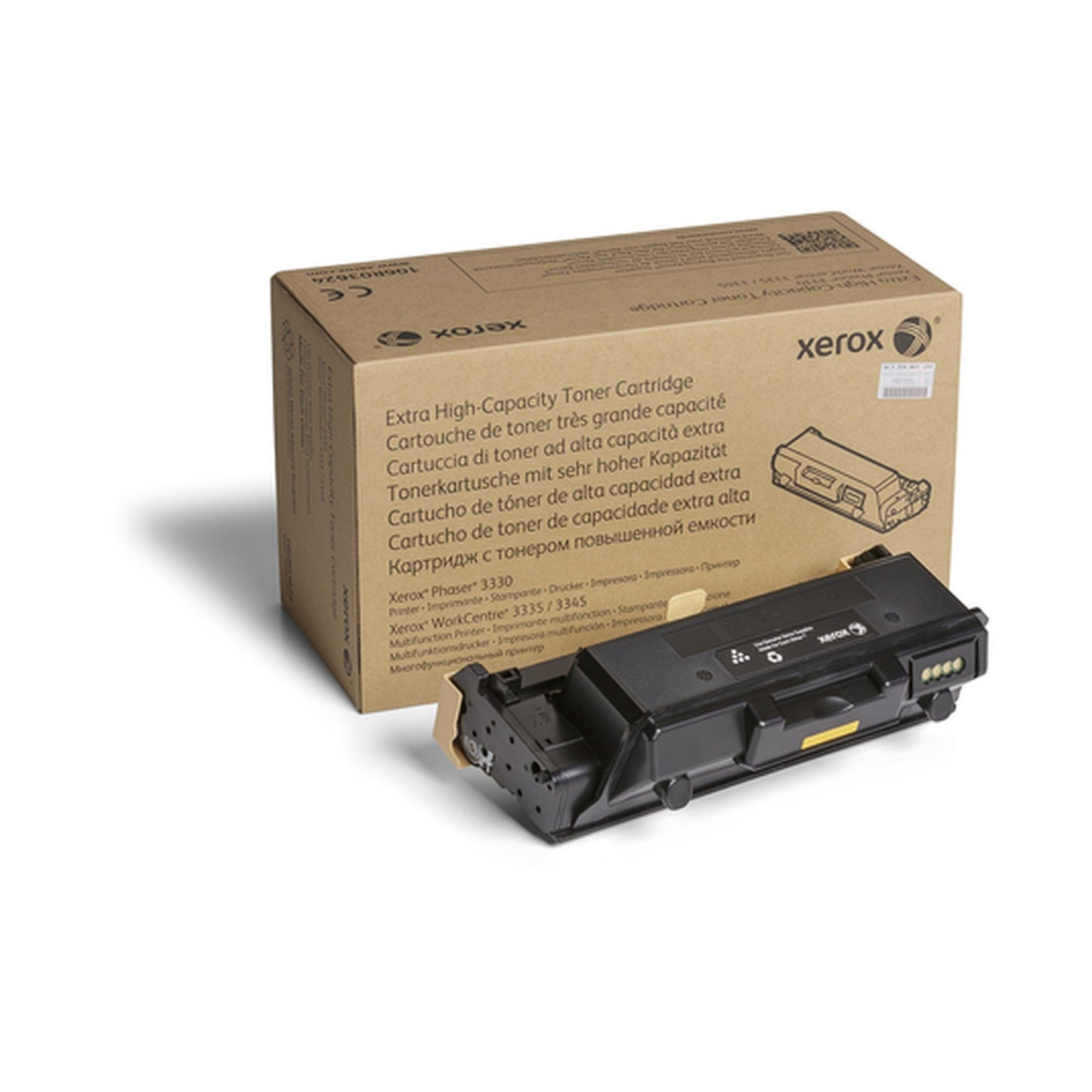 Toner d'origine Xerox 106R03624 - noir