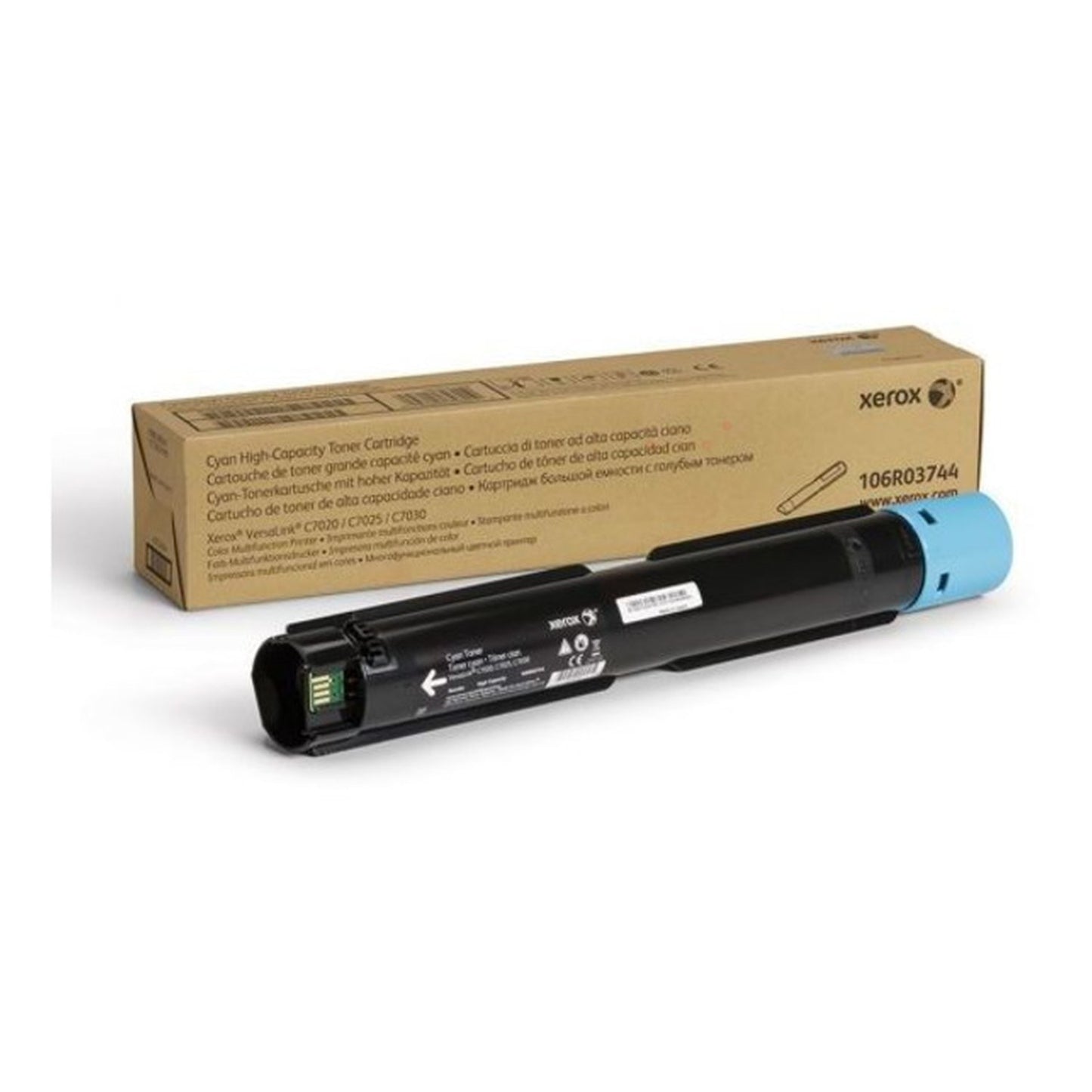 Toner d'origine Xerox 106R03744 - cyan