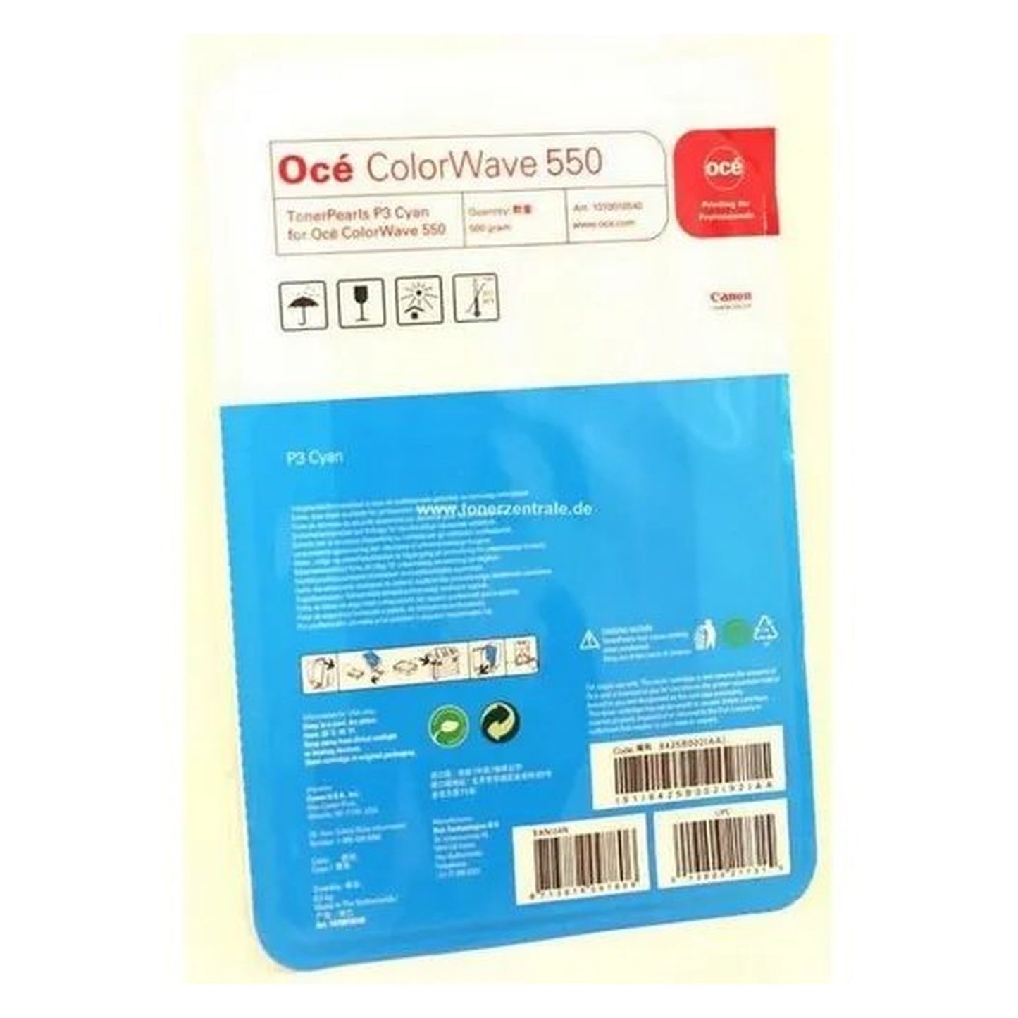 Toner d'origine OCE 1070010540 / P3 - cyan