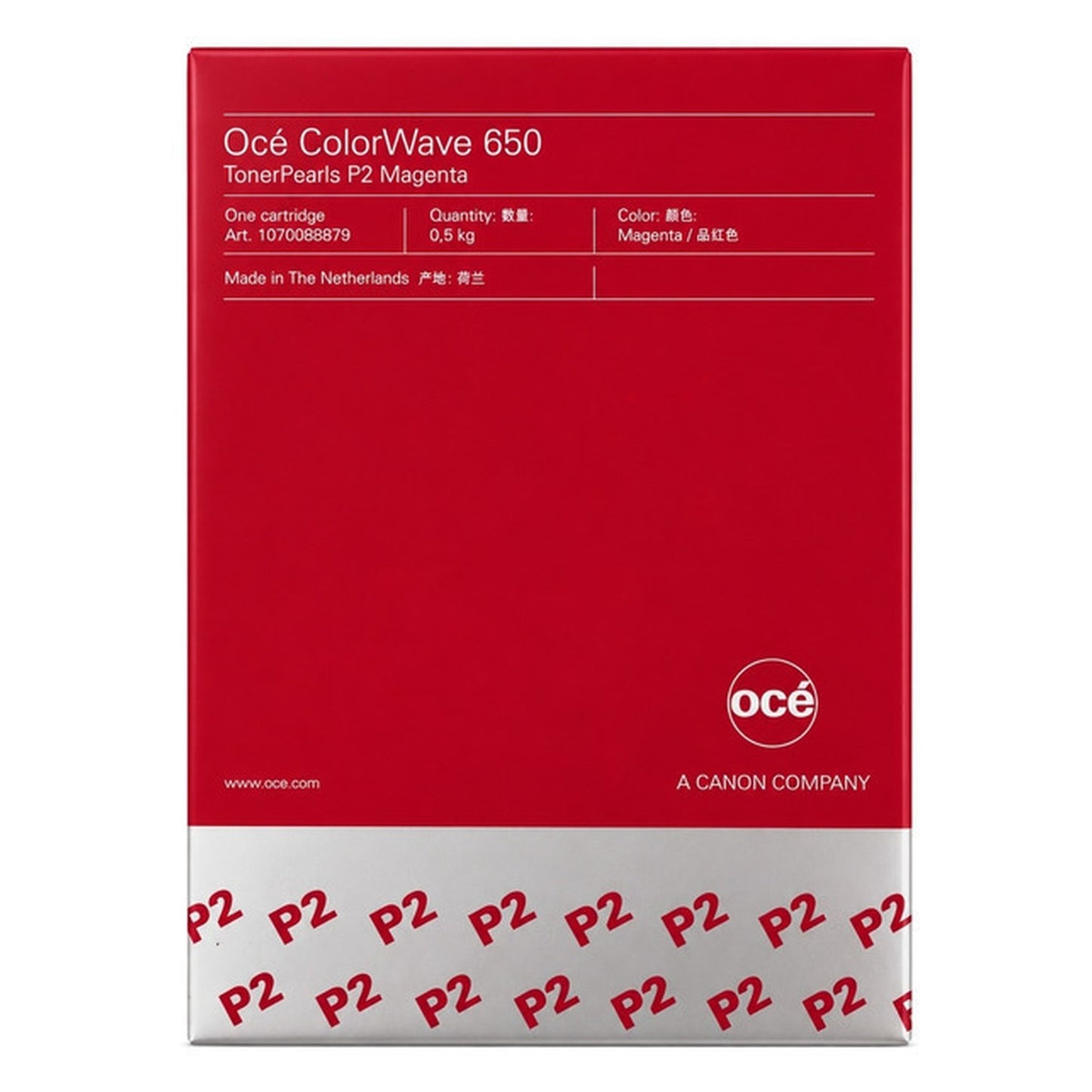 Toner d'origine OCE 1070088879 / P2 - magenta