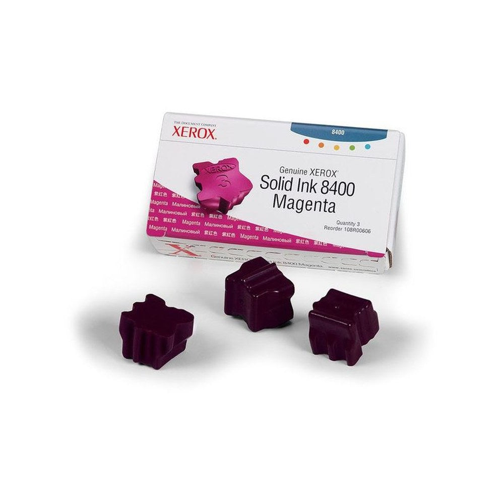 Encre solide d'origine Xerox 108R00606 - magenta - pack de 3