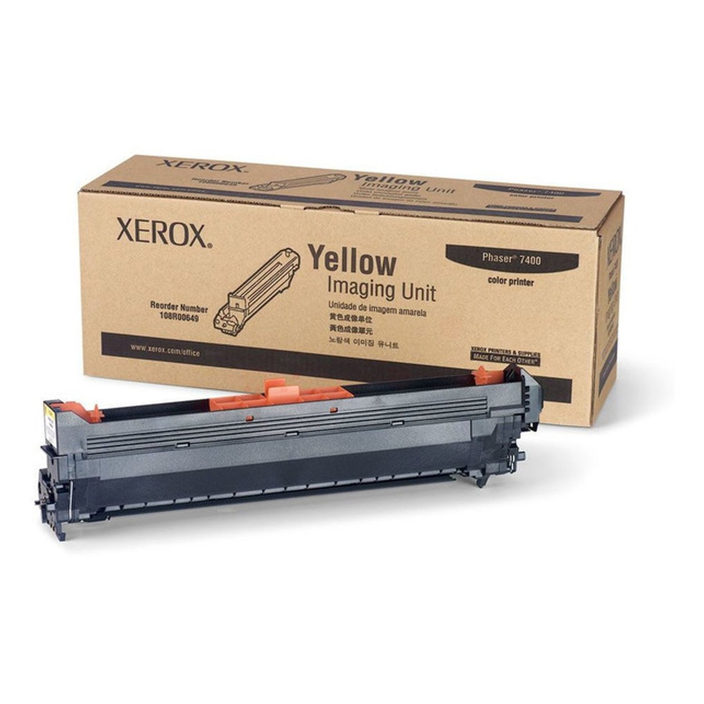 Tambour d'origine Xerox 108R00649 - jaune