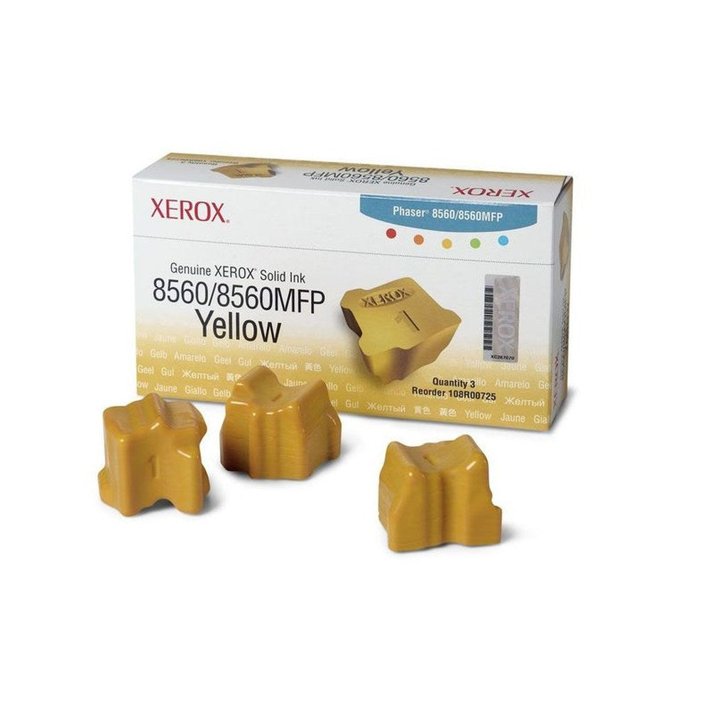 Encre solide d'origine Xerox 108R00725 - jaune