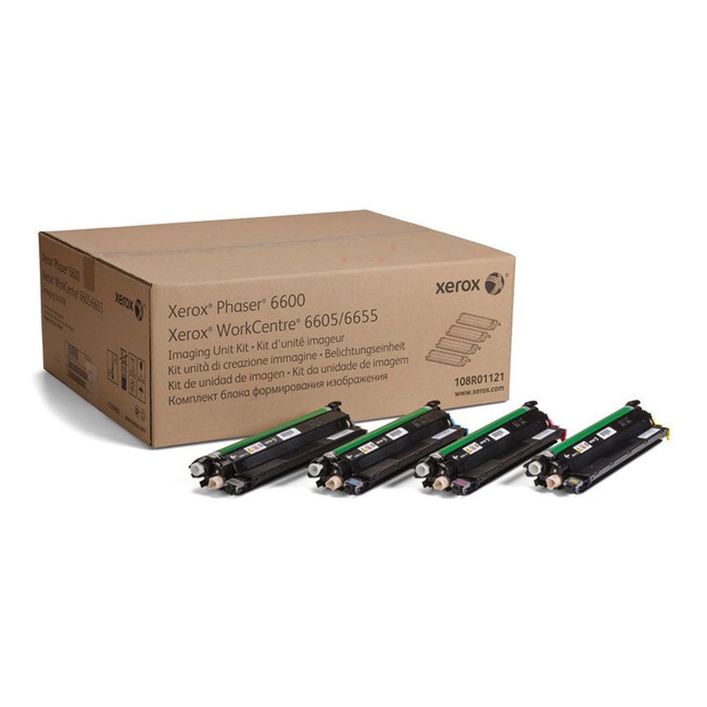 Tambour d'origine Xerox 108R01121 - multipack 4 couleurs : noir, cyan, magenta, jaune