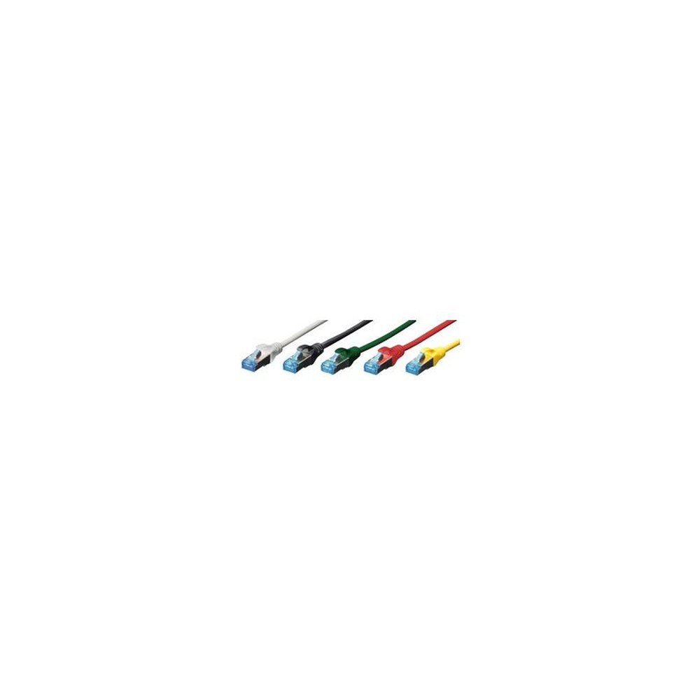 DIGITUS Câble patch Premium, Cat. 5e, SF/UTP, 15 m, gris