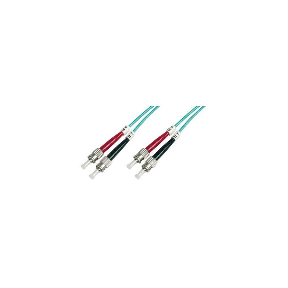 DIGITUS câble patch à fibres optiques, 2xST - 2xST,OM3, 10m