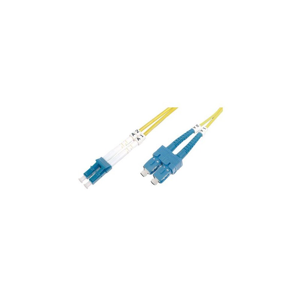 DIGITUS Câble patch à fibres optiques, LC-Duplex - SC-Duplex