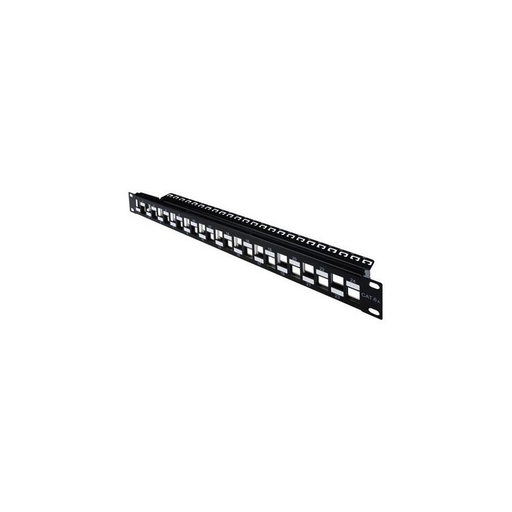 DIGITUS panneau de distribution modulaire 19" cat.6a, 24port