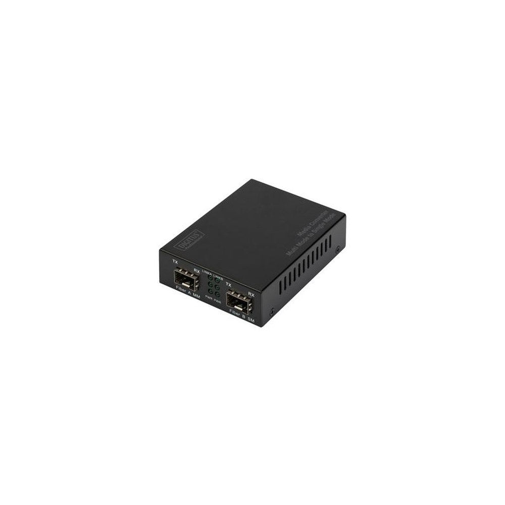 DIGITUS Convertisseur de média Gigabit multimode/monomode