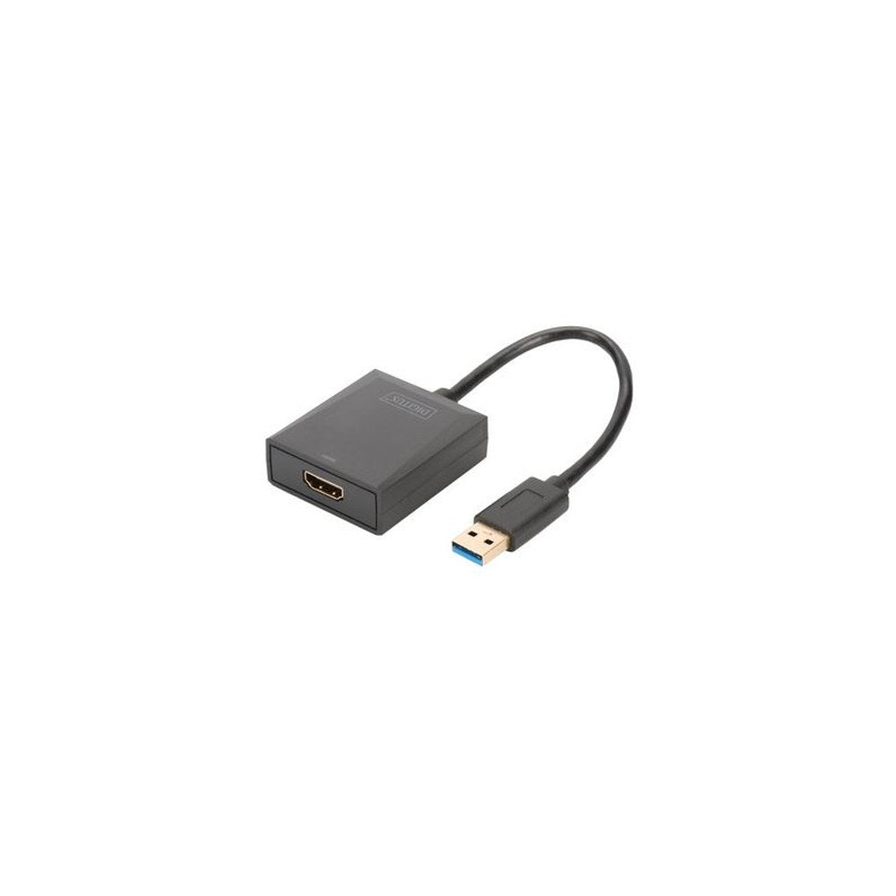 DIGITUS Adpatateur vidéo USB 3.0 - HDMI, noir