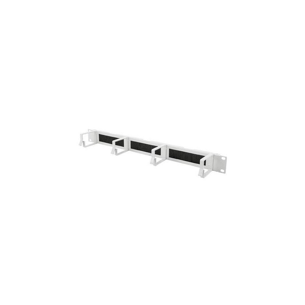DIGITUS Panneau guide-câble 19", 4 étriers guide-câble