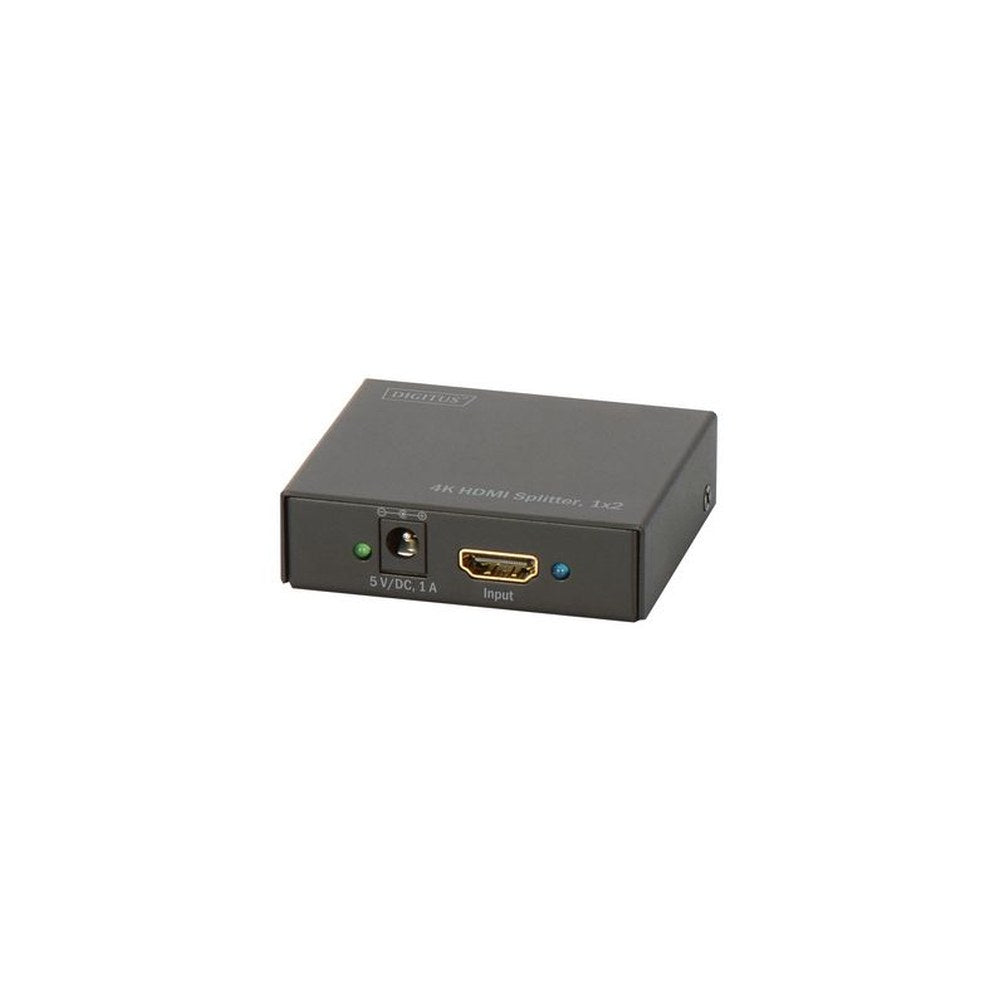 DIGITUS répartiteur 4K HDMI, 2 ports, lecture simultané,noir