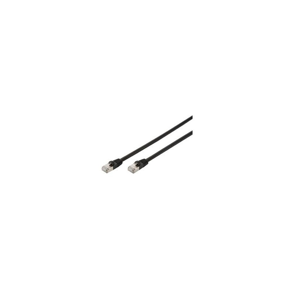DIGITUS Câble Patch Outdoor, cat. 6, S/FTP, 5,0 m, noir