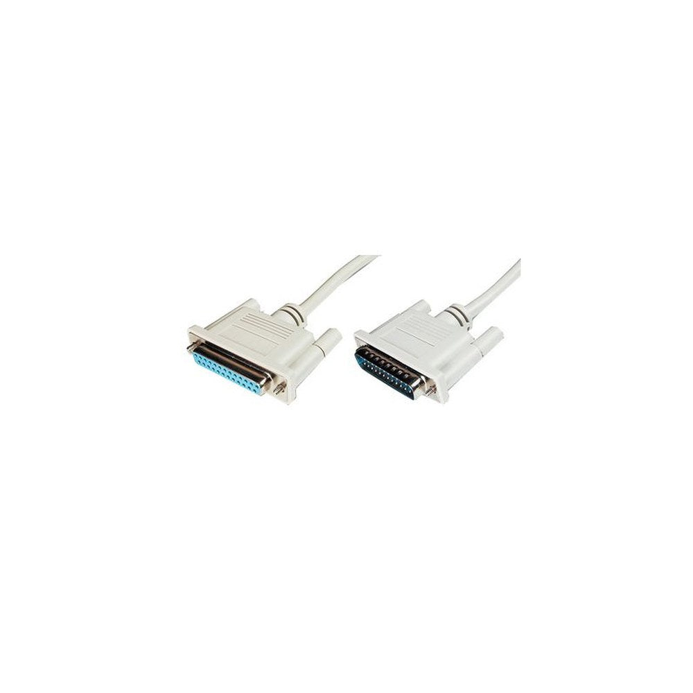 DIGITUS Câble Sub-D 25 broches, mâle - femelle, 2,0 m