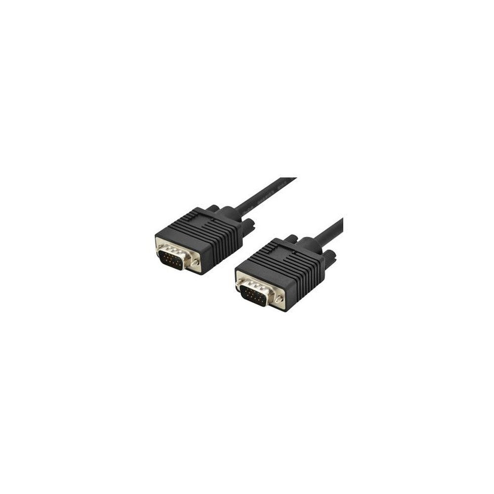 DIGITUS Câble de raccordement pour moniteur VGA, noir, 5,0 m