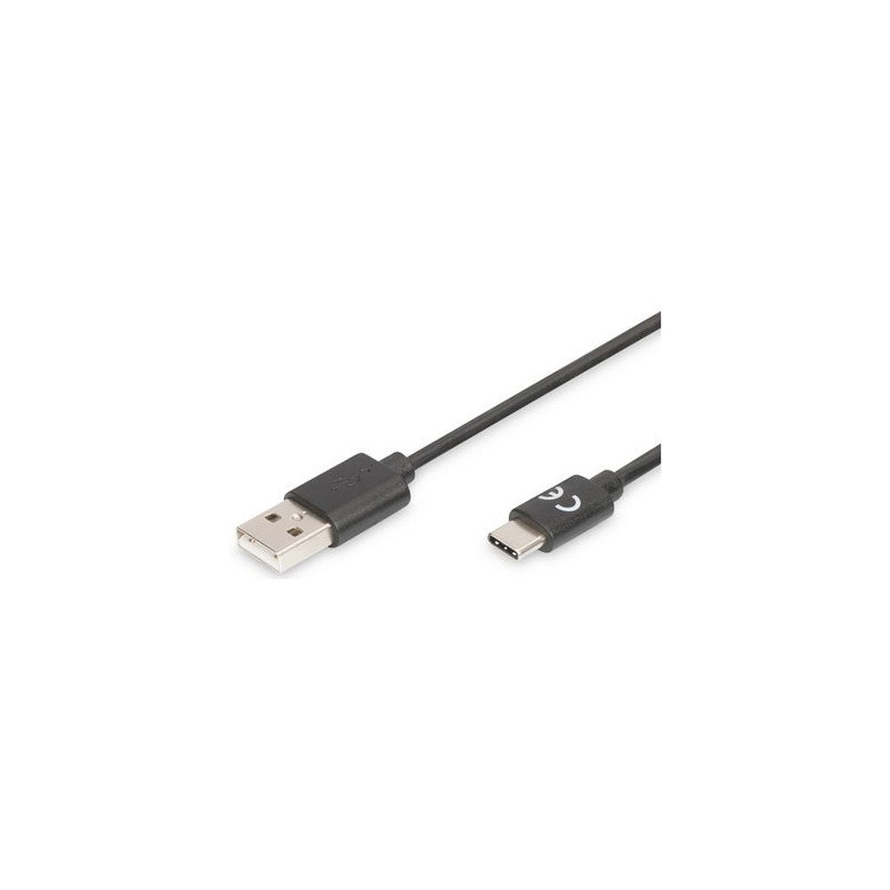 ASSMANN Câble de raccordement USB 2.0, USB-C - USB-A, 3,0 m