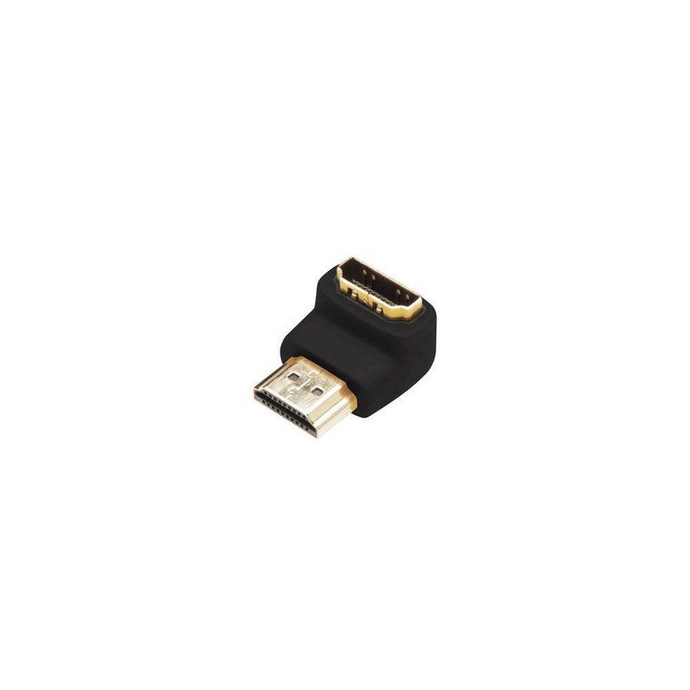 DIGITUS Adaptateur HDMI courbé à 90 degrés, HDMI-A