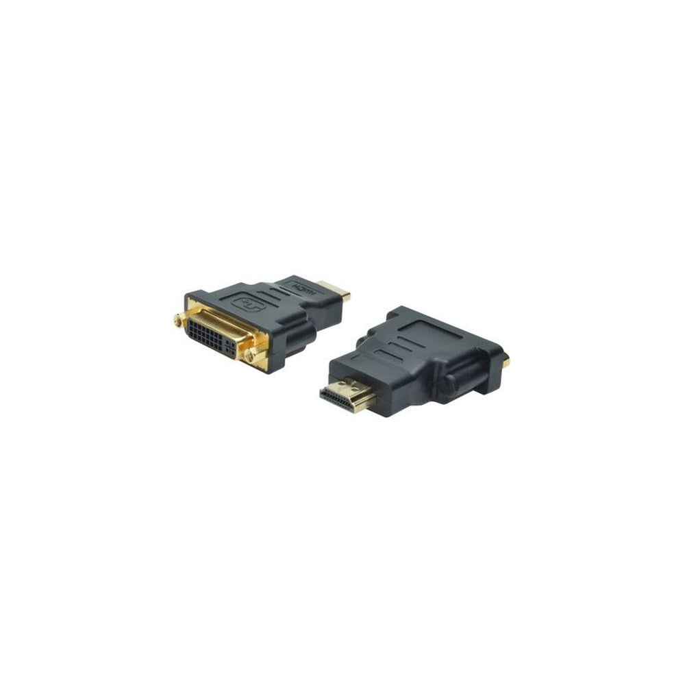 DIGITUS Adaptateur HDMI, HDMI-A - DVI-I, noir