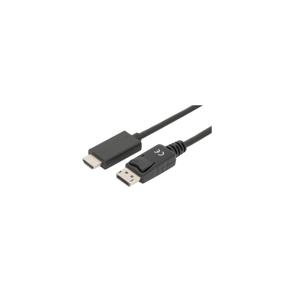 DIGITUS Câble d'adaptateur DisplayPort 1.2, DP - HDMI-A, 2 m