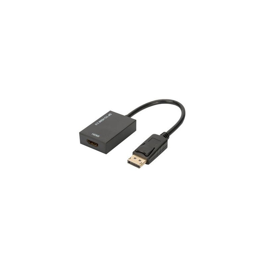 DIGITUS Adaptateur DisplayPort 1.2, DP - HDVI-I, 0,2 m