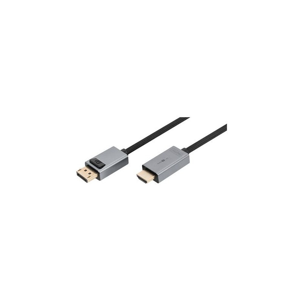 DIGITUS Câble adaptateur DisplayPort 4K DP - HDMI type A