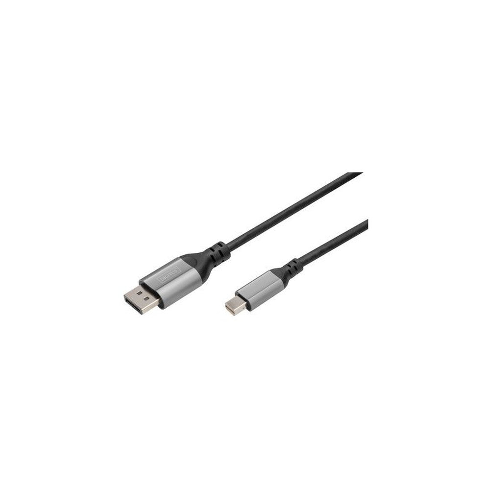 DIGITUS Câble adaptateur DisplayPort 8K 1.4, mini DP-DP, 2 m